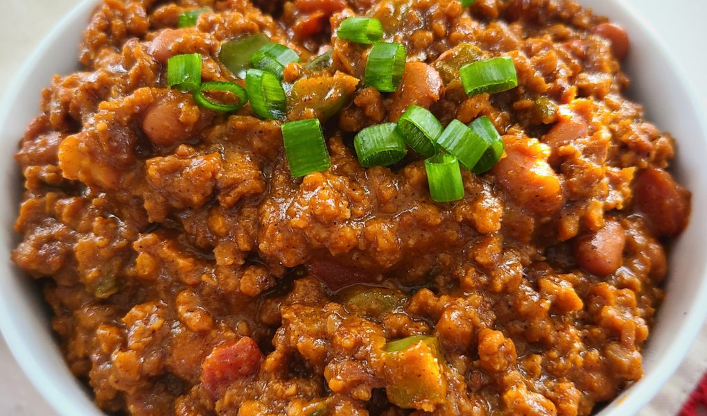 Plant-Based Classic Chili - Cooking My Pounds Off